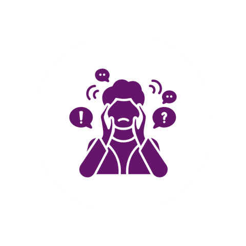Reduced anxiety symptoms